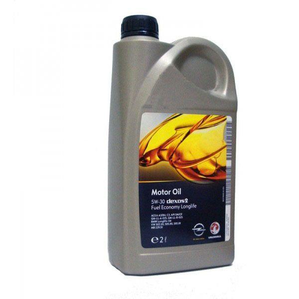 Масло моторное GM Dexos 2 5W-30 синтетическое 2 л 93165555 preview 3