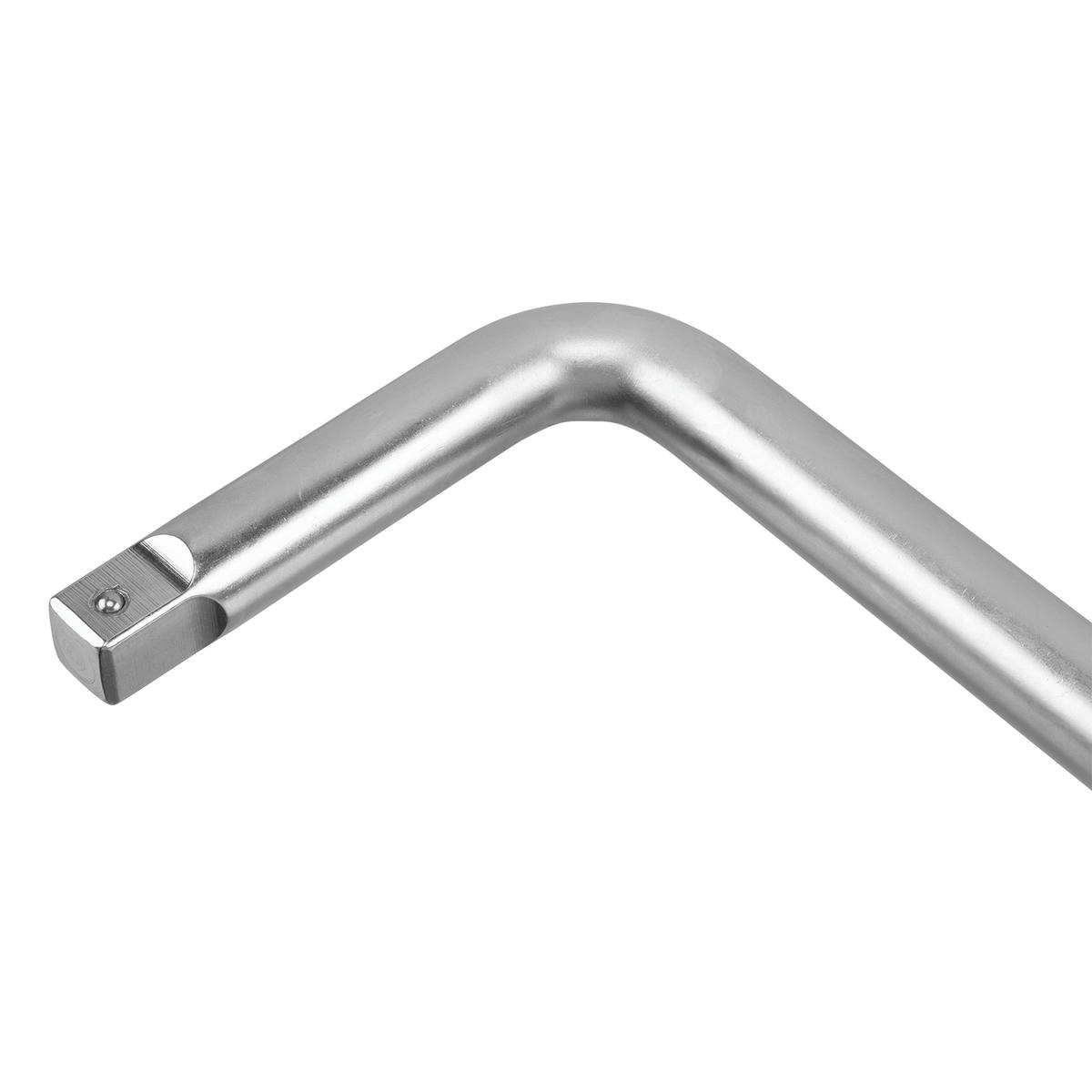 Вороток 3/4" 450мм Г-образный матовый хром DENZEL preview 3