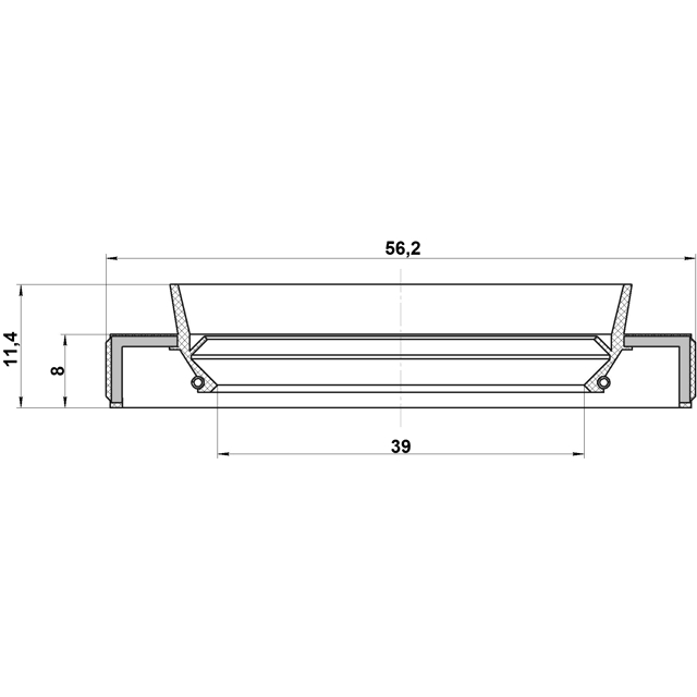 Сальник привода FEBEST 95HBY-41560811L preview 2
