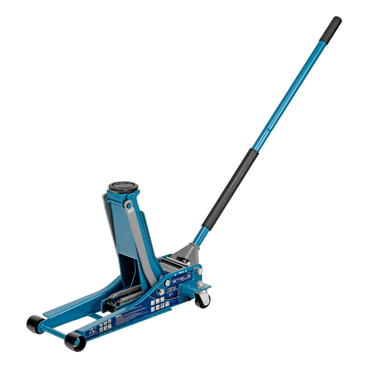 Домкрат подкатной гидравлический 3т 75-515мм быстр.подъем LOW PROFILE QUICK LIFT проф STELS preview 2