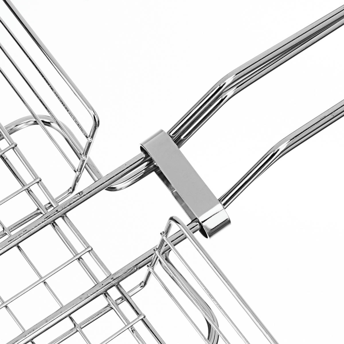 Решетка-гриль 240х310х55 мм, объемная хромированная SPARTA preview 5