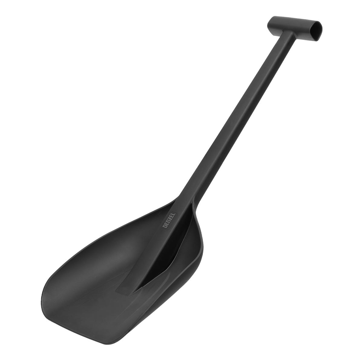 Лопата снеговая пластиковая 230х290х690мм автом. сверхпрочная DENZEL preview 1