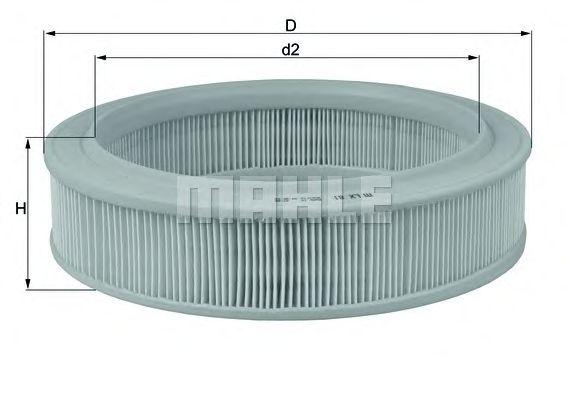 Фильтр воздушный KNECHT LX 81 preview 1