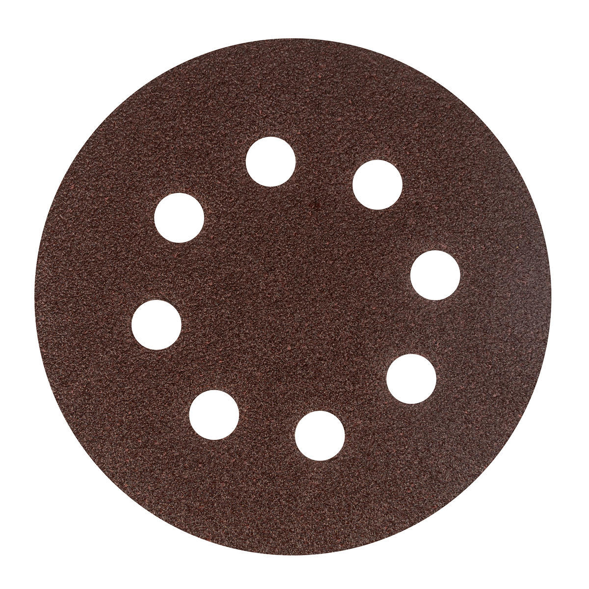 Круг абразивный на ворсовой подложке под "липучку", перфорированный, P 60, 125 мм, 5 шт.// Сибртех preview 1