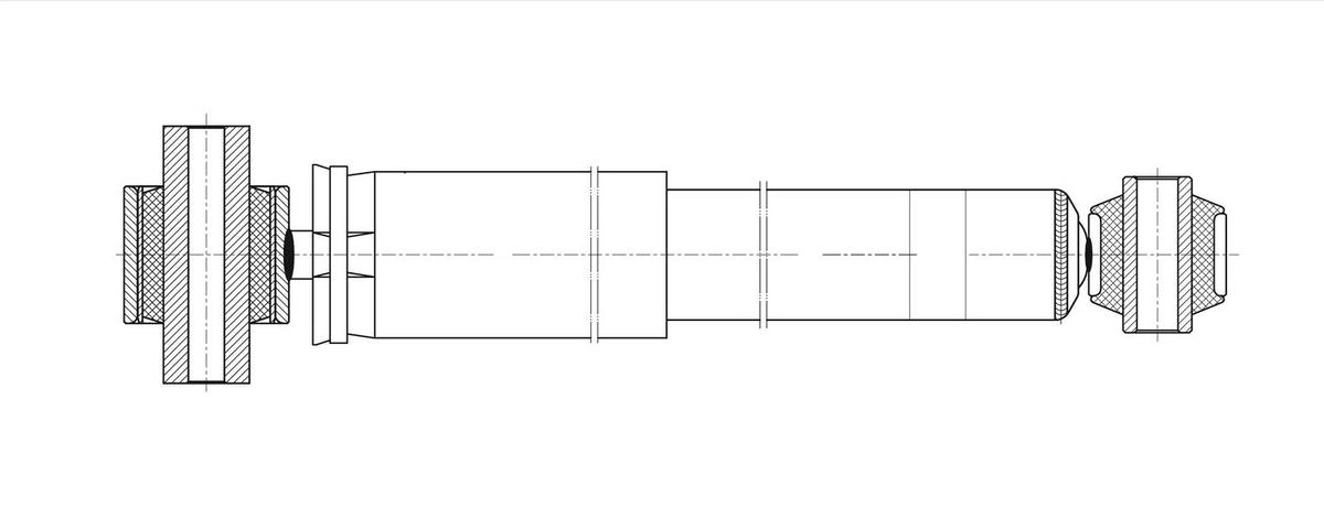 Амортизатор задний TRIALLI AG 09518 preview 2