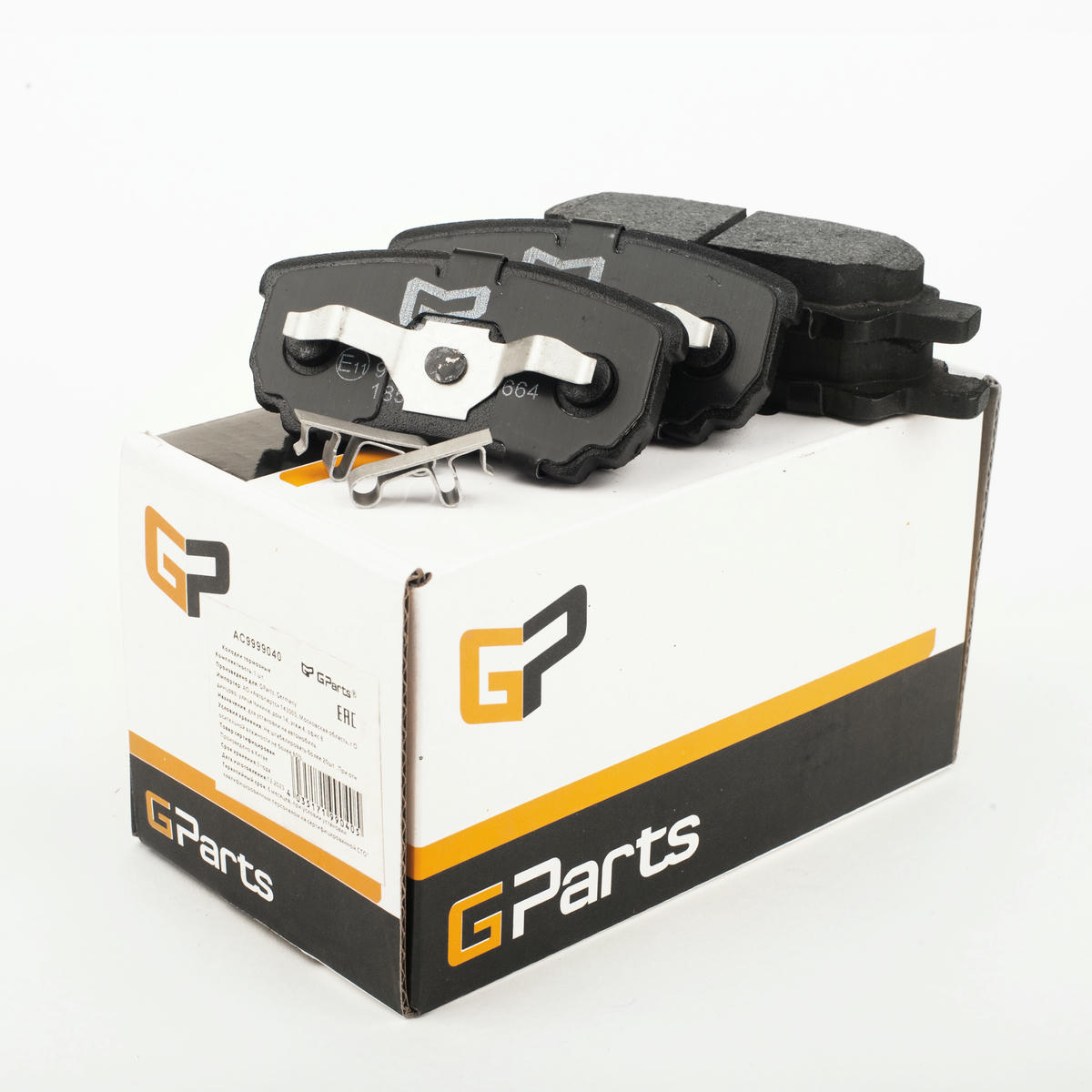 Колодки тормозные Gparts AC9999040 preview 2