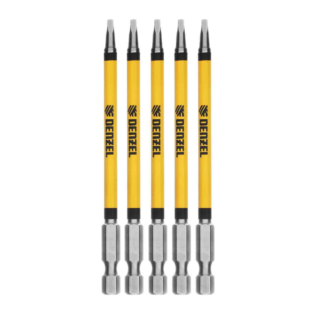 Набор бит, S1x4", 5 шт.// Denzel preview 1