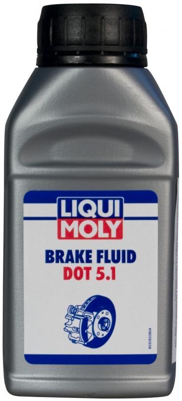 Жидкость тормозная LIQUI MOLY BREMSFLOSSIGKEIT DOT 5,1 0,25л preview 1