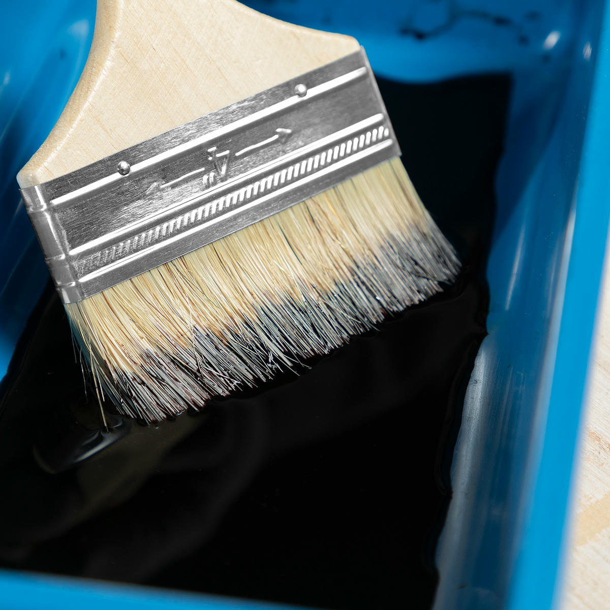 Кисть плоская Slimline 4" натуральная щетина SPARTA preview 1