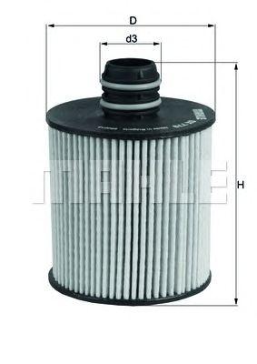 Фильтр масляный KNECHT _OX779D preview 1