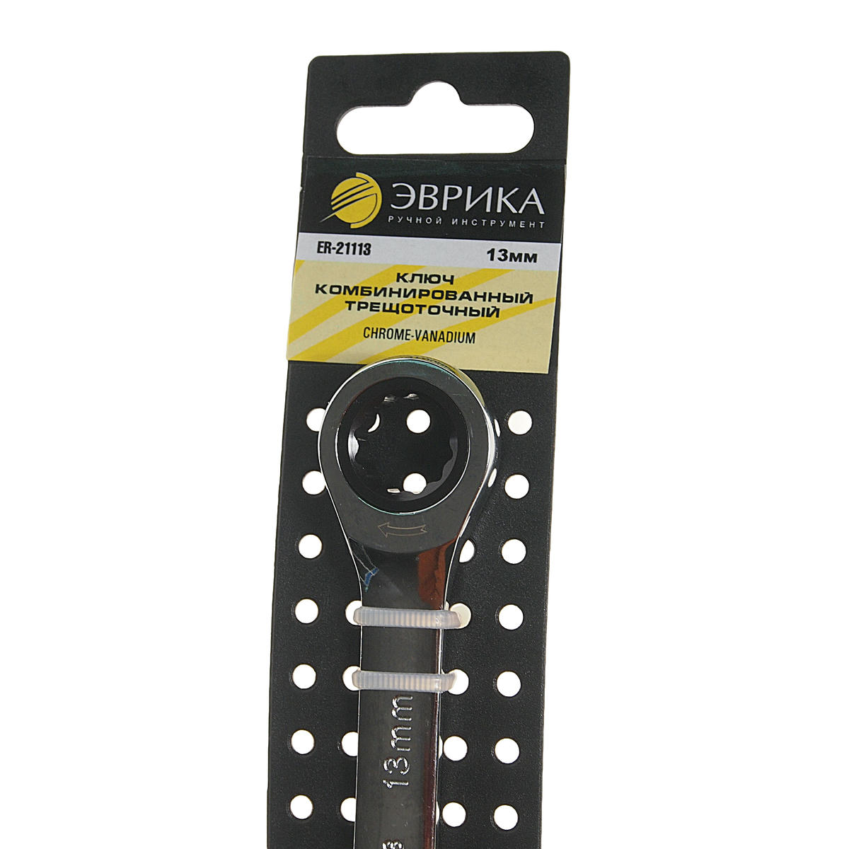 Ключ комбинированный 13мм трещоточный ЭВРИКА preview 1