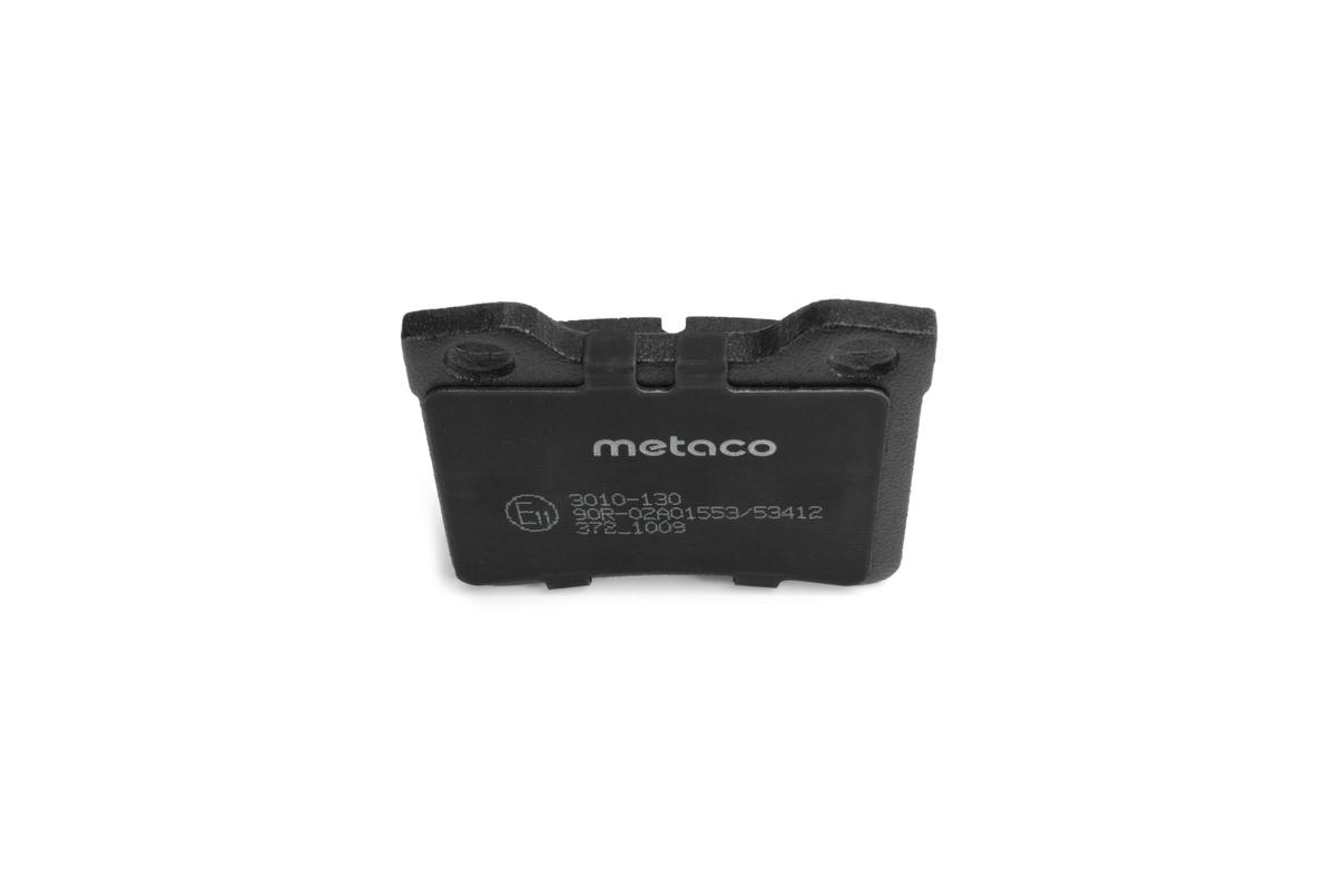 Колодки тормозные задние дисковые к-кт metaco 3010-130 preview 5