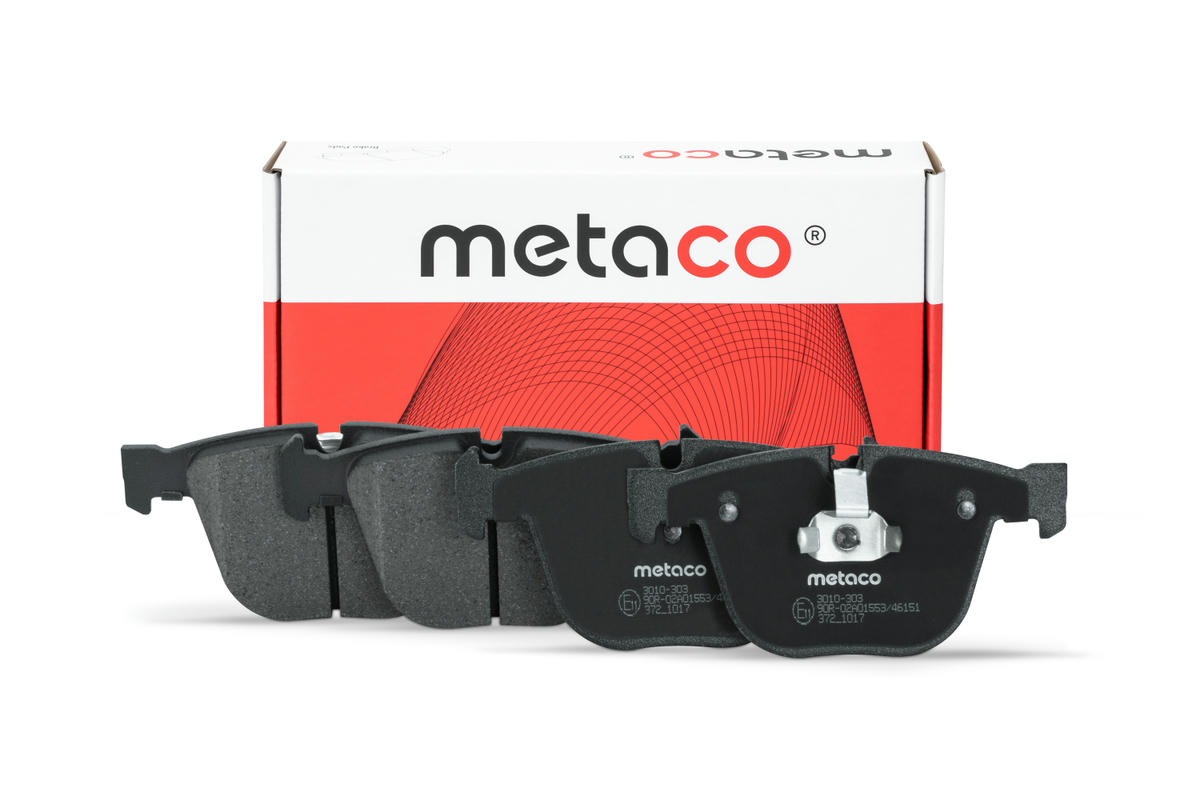 Колодки тормозные задние к-кт metaco 3010-303 preview 1