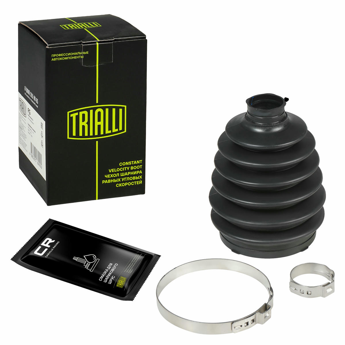 Пыльник ШРУСа для а/м Mazda 6 (07-) 1.8i/2.0i MT (наруж.компл: хомуты/смазка) (TPEE) (FG 1012) preview 1