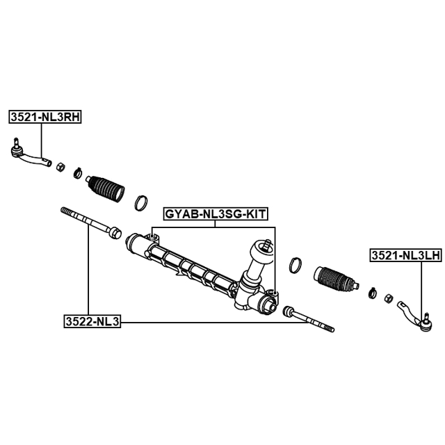 Наконечник рулевой левый preview 2