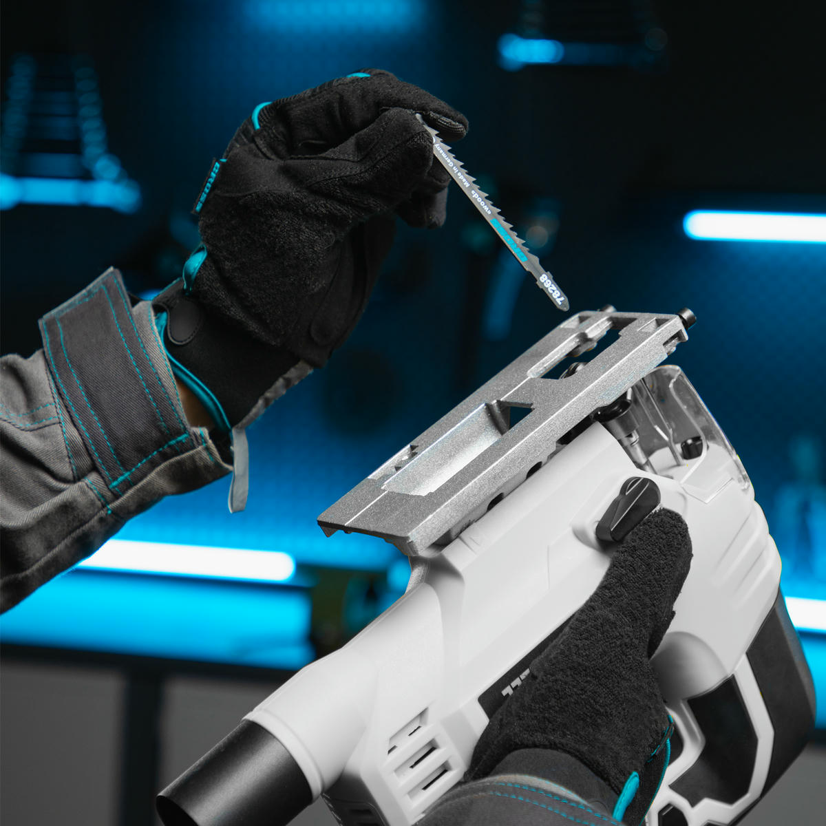 Набор полотен для электролобзика универсальный, 10шт., DIY, пластиковый кейс // GROSS preview 12