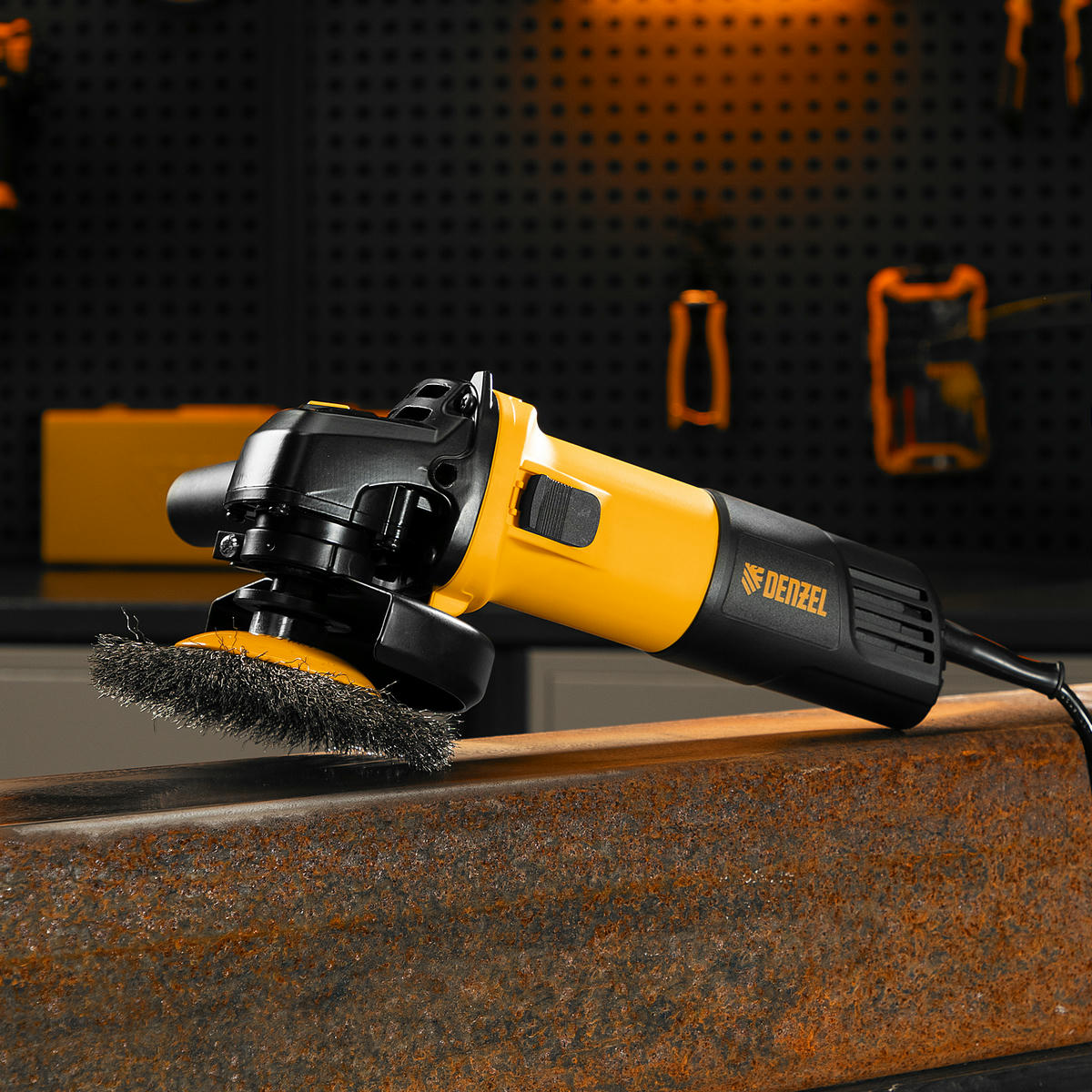Машина шлифовальная угловая AG125-1100, 1100 Вт, 125 мм, 3000-11000 об/мин// Denzel preview 16