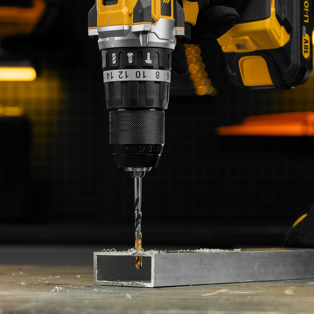 Сверло спиральное по металлу 5,5 x 93мм, Р6М5, Golden Tip, многогранная заточка// Denzel preview 8