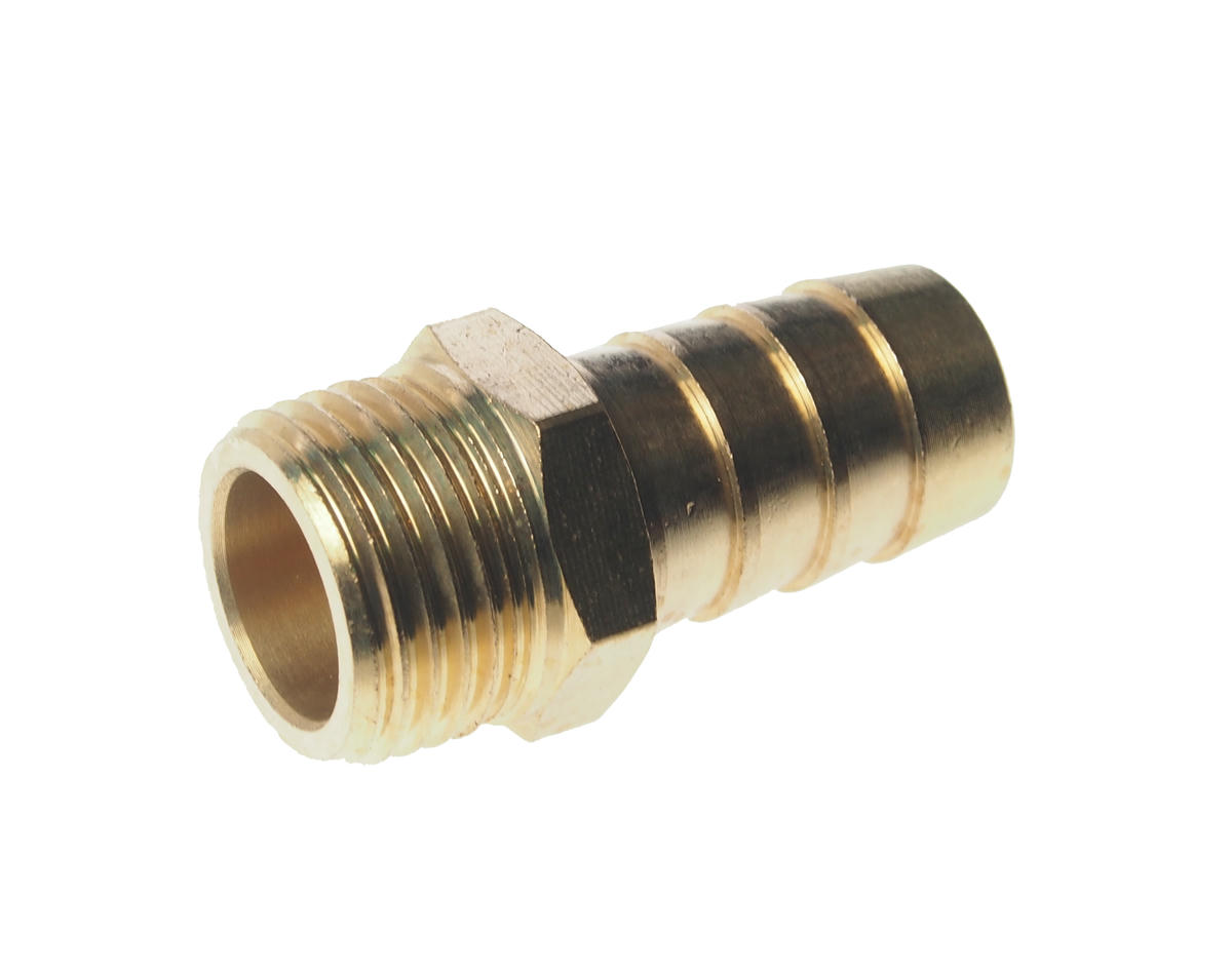 Штуцер пневматический наруж. резьба-ёлочка 1/2"-16мм ROCK FORCE preview 1