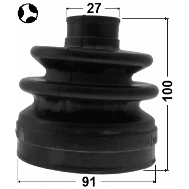 Пыльник ШРУСа FEBEST 1215-SANFERHT preview 2