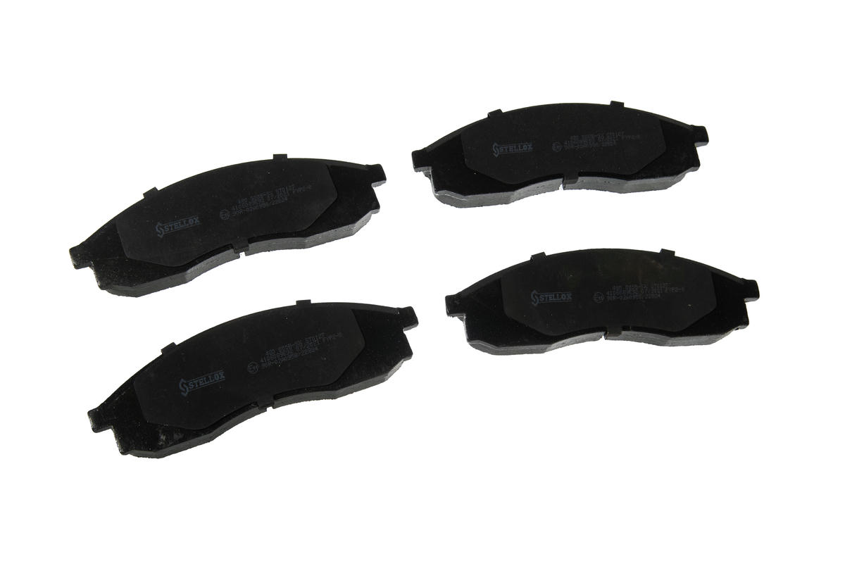 480 000B-SX_колодки дисковые передние! с антискрип. пластинами Nissan Maxima 3.0i V6 24V 91-94 preview 1