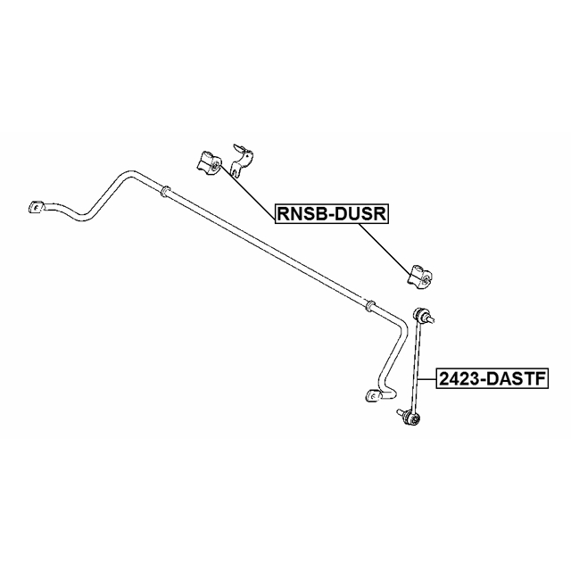 RNSB-DUSR_втулка стабилизатора заднего! Renault Duster 10> preview 2