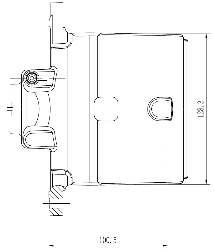Суппорт торм. для а/м Mazda 6 (07-) перед лев. d=57мм TRIALLI CF 012116 preview 4
