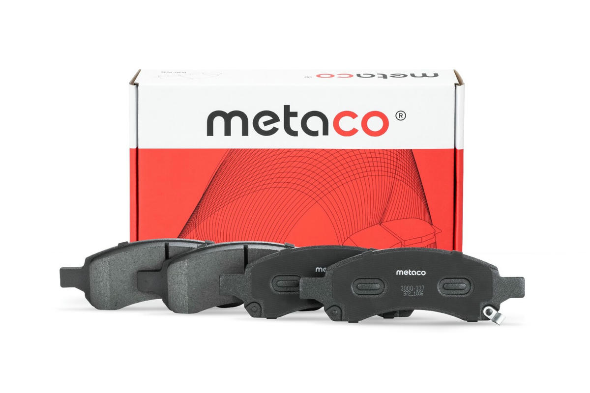 Колодки тормозные передние к-кт metaco 3000-337 preview 1 Колодки тормозные передние к-кт metaco 3000-337 preview 1