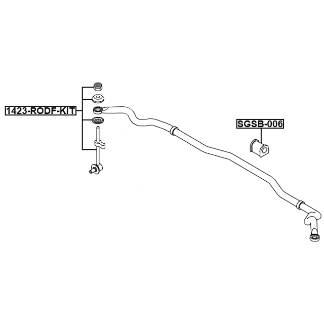 Тяга стабилизатора передняя preview 2
