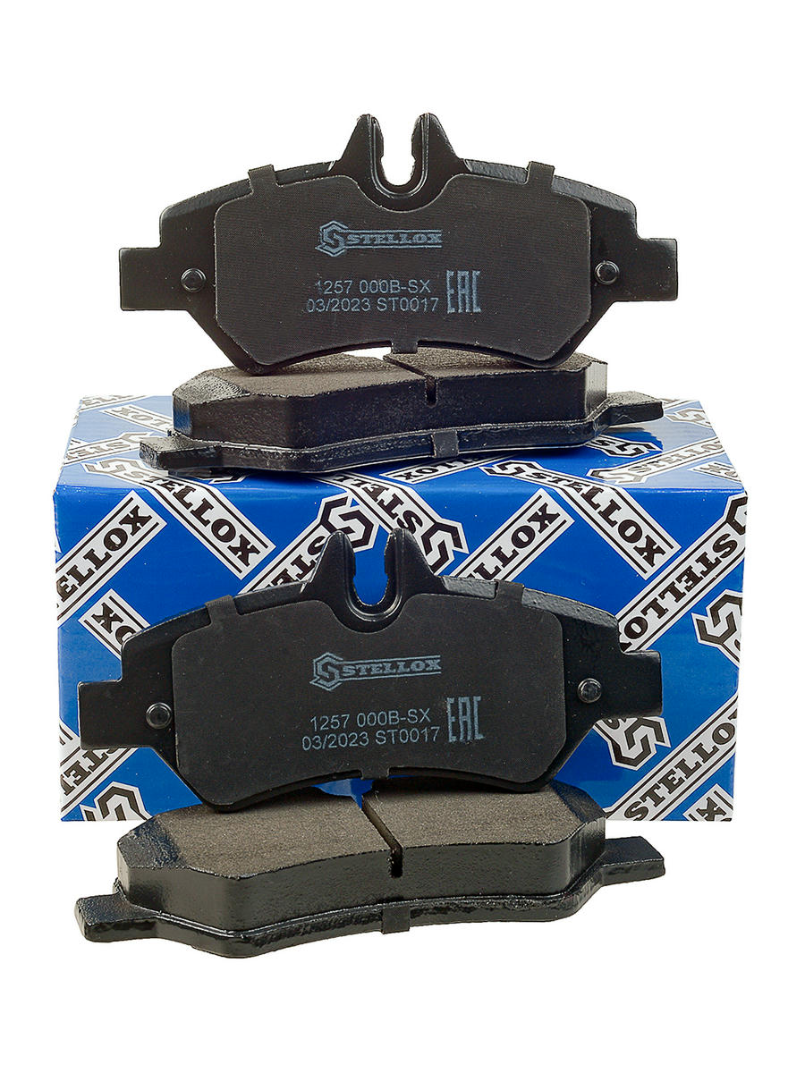 1257 000B-SX_колодки дисковые задн.!  MB Sprinter 209CDi-324CDi, VW Crafter 30/35 2.5TDi 06> preview 1