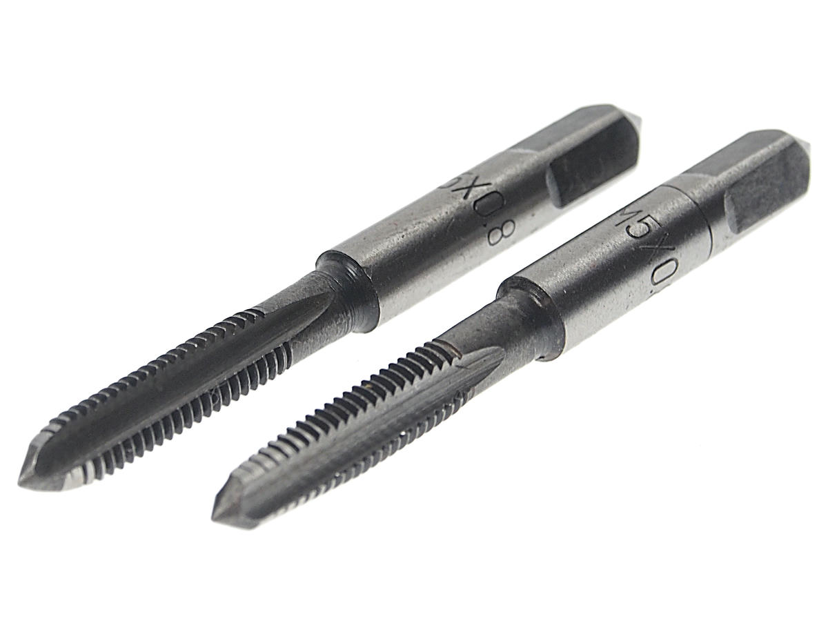 Метчик М5х0,8 (2шт) в пласт. футляре ЭВРИКА preview 1