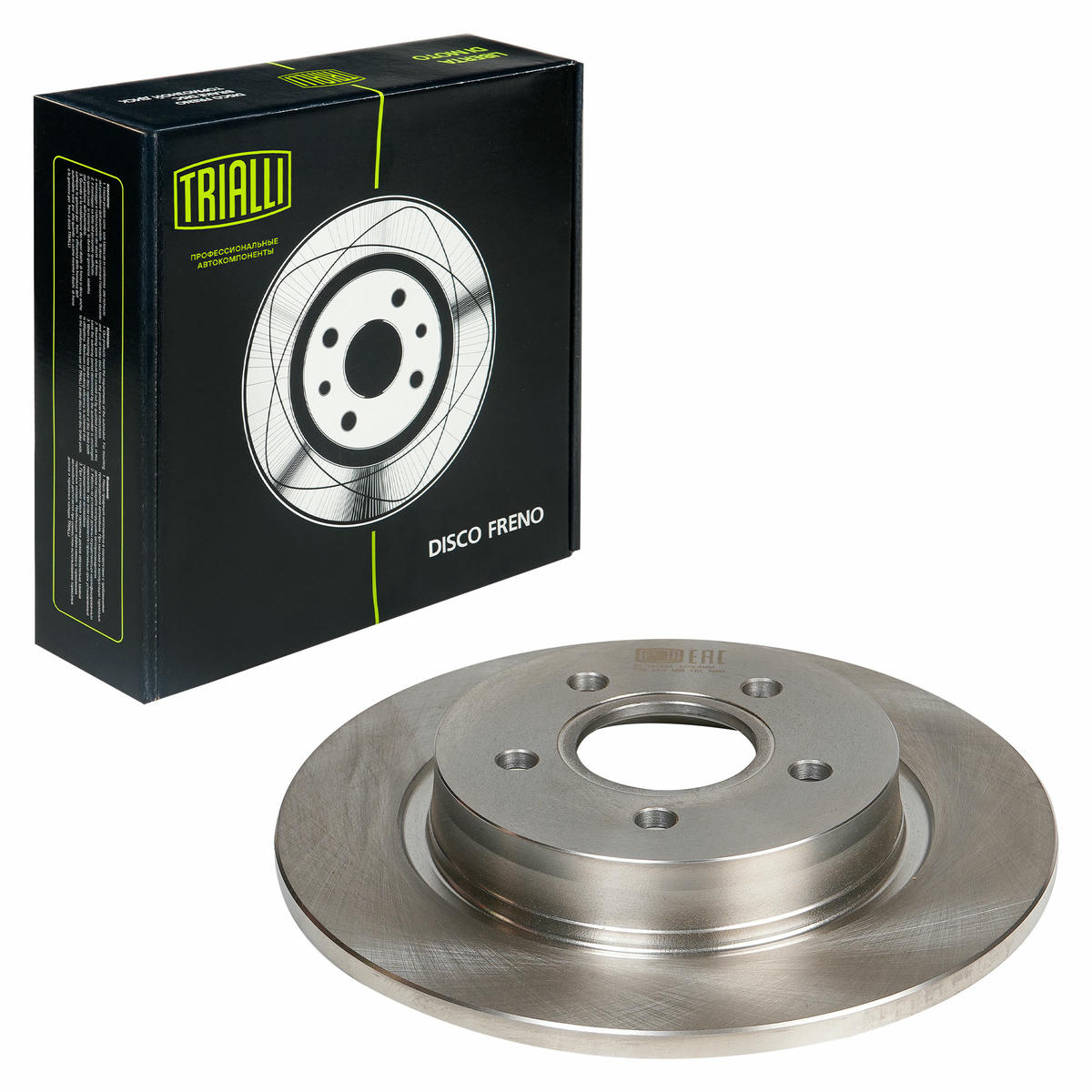 Диск тормозной задний TRIALLI DF 106104 preview 1