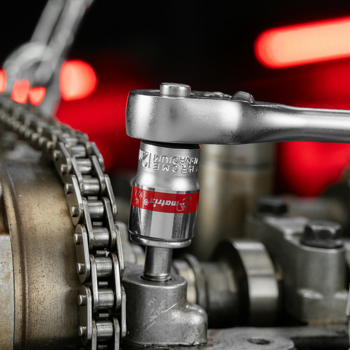 Набор головок торцевых 1/4" 10пр 12гр MATRIX preview 10