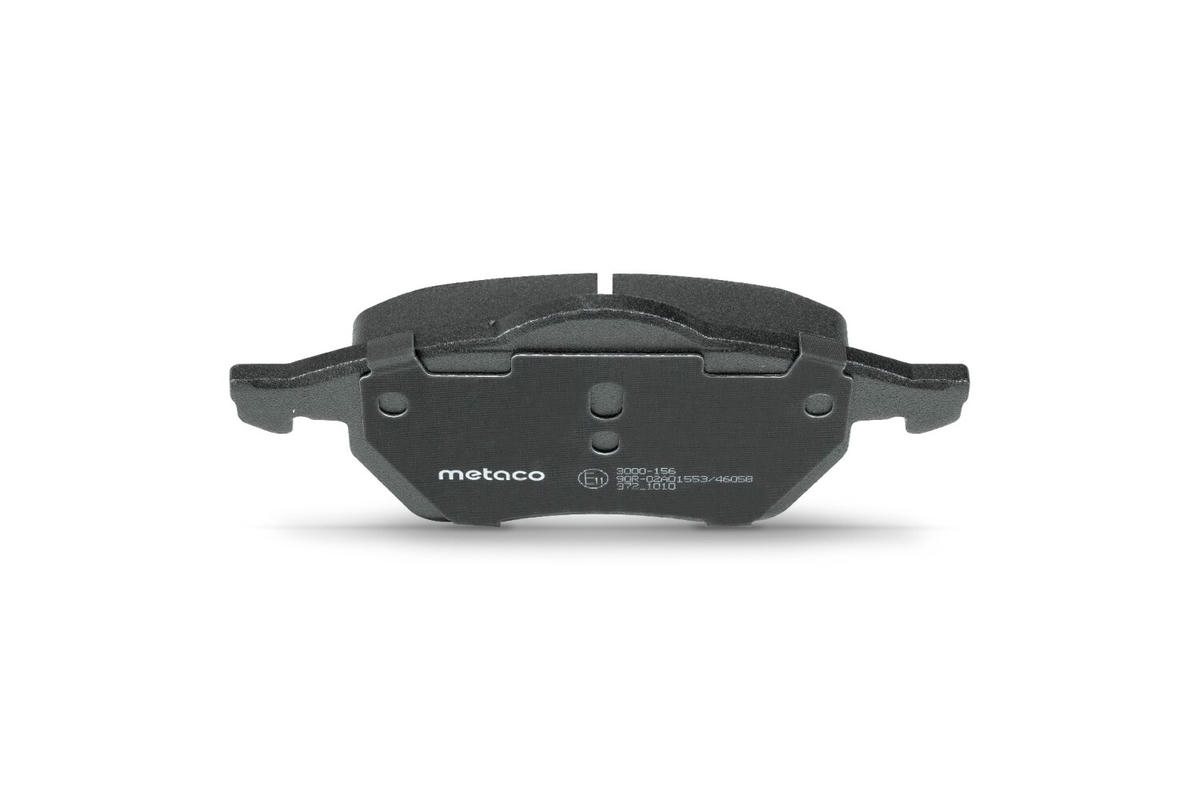 Колодки тормозные передние к-кт metaco 3000-156 preview 5