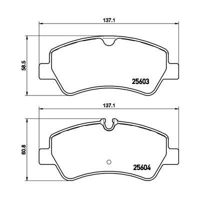Колодки тормозные задние дисковые к-кт TRIALLI PF 4392 preview 3