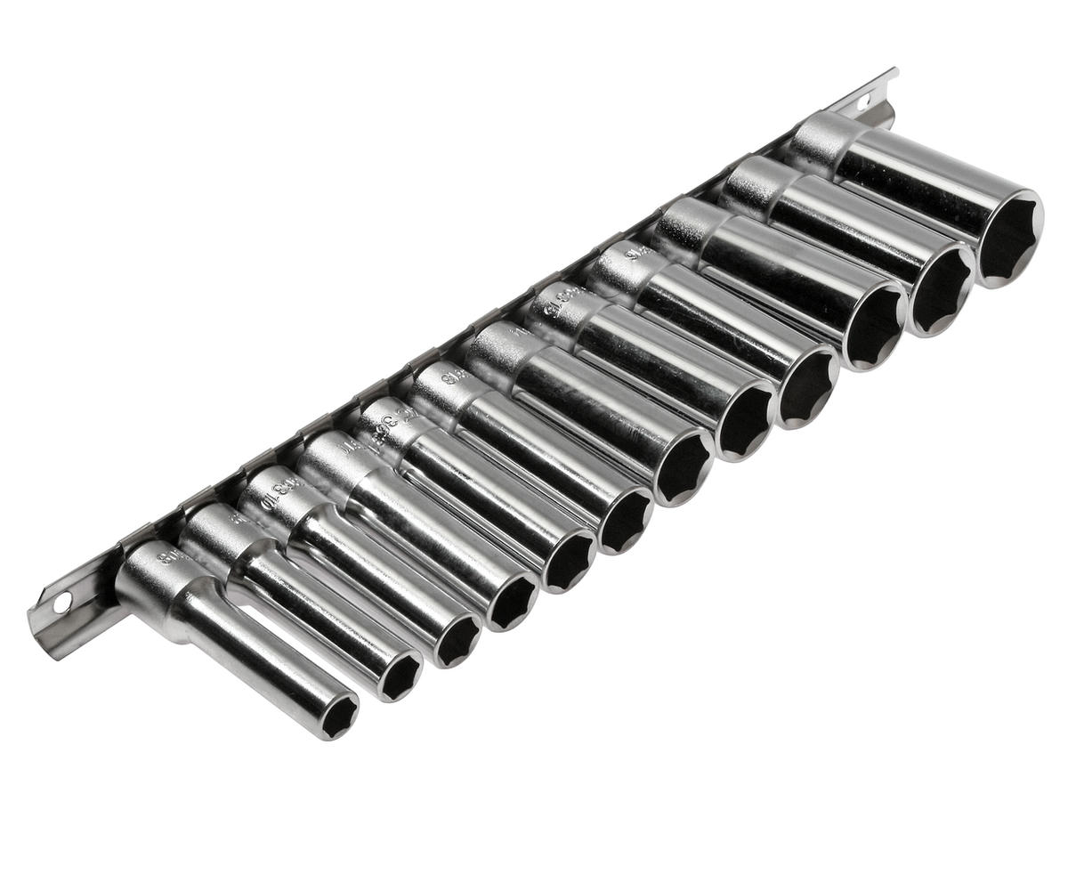 Набор головок торцевых глубоких 6-гранных 3/8" 8-19мм, длина 63мм 12шт JTC /1 preview 1