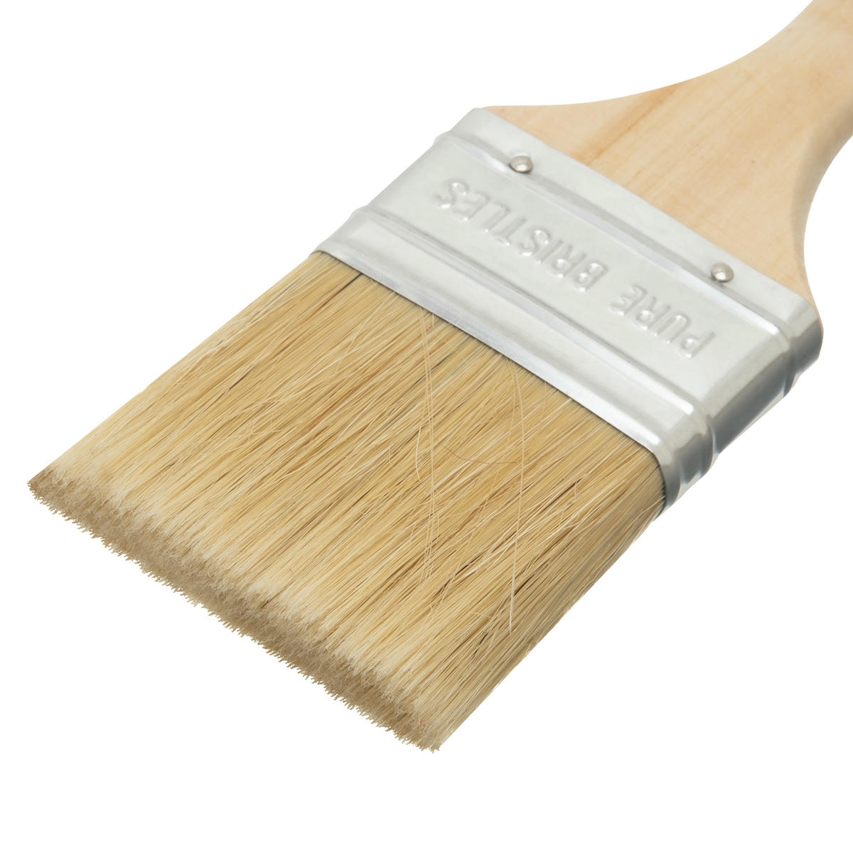 Кисть плоская "Евро" 2,5", натуральная щетина, деревянная ручка MATRIX 83054 preview 3