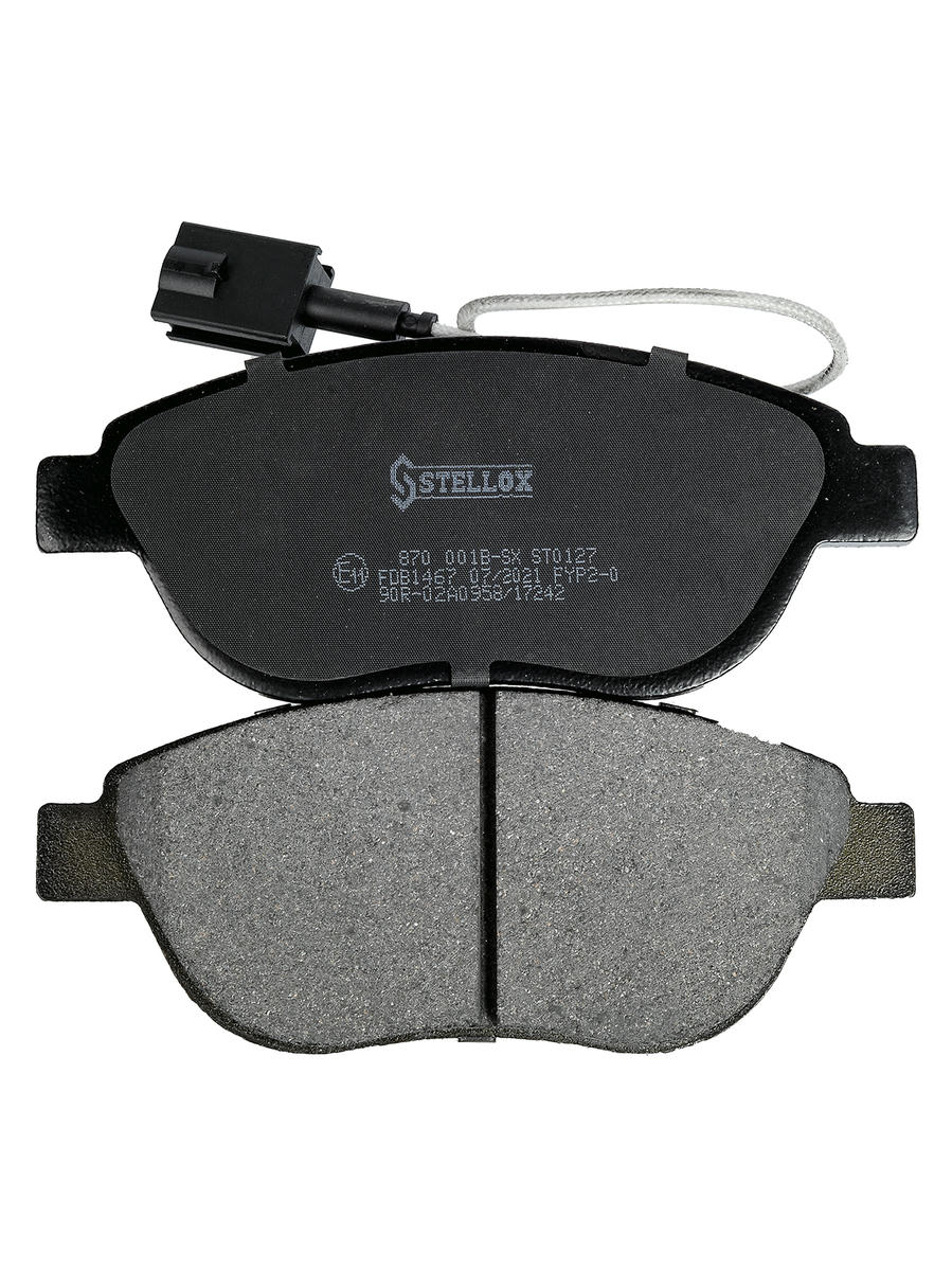 870 001B-SX_колодки дисковые п.! Fiat Stilo 1.8i/1.9JTD 01>/Multi Wagon 1.6i-1.9JTD 03> preview 3