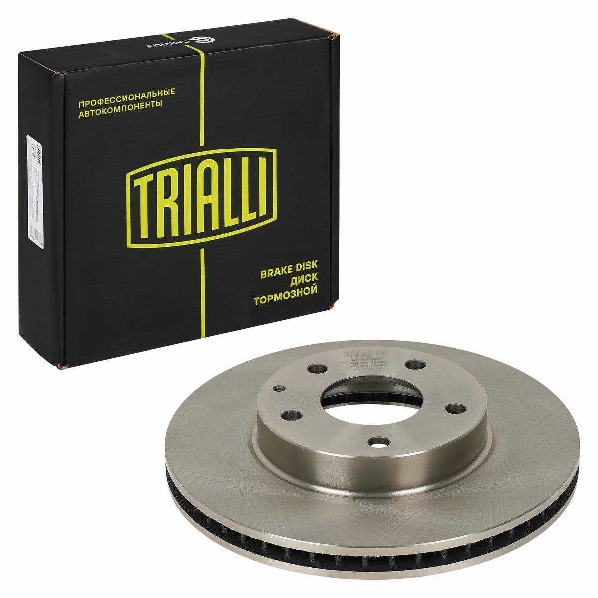 Диск торм. для а/м Mazda 3 (13-) перед. d=280 (DF 073408) preview 1