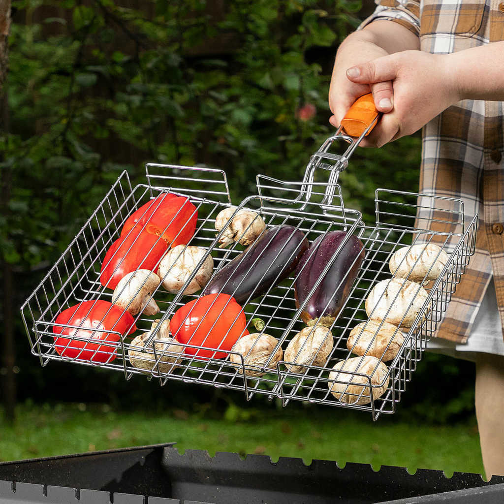 Решетка гриль 315х410*65мм объемная хромир. PALISAD preview 1