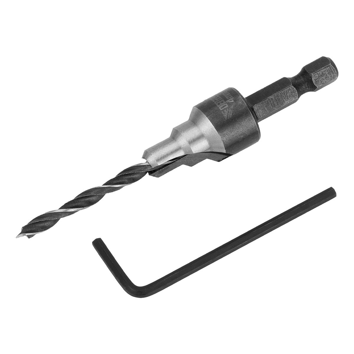 Сверло-зенкер под конфирмат, 4 мм // Denzel preview 1