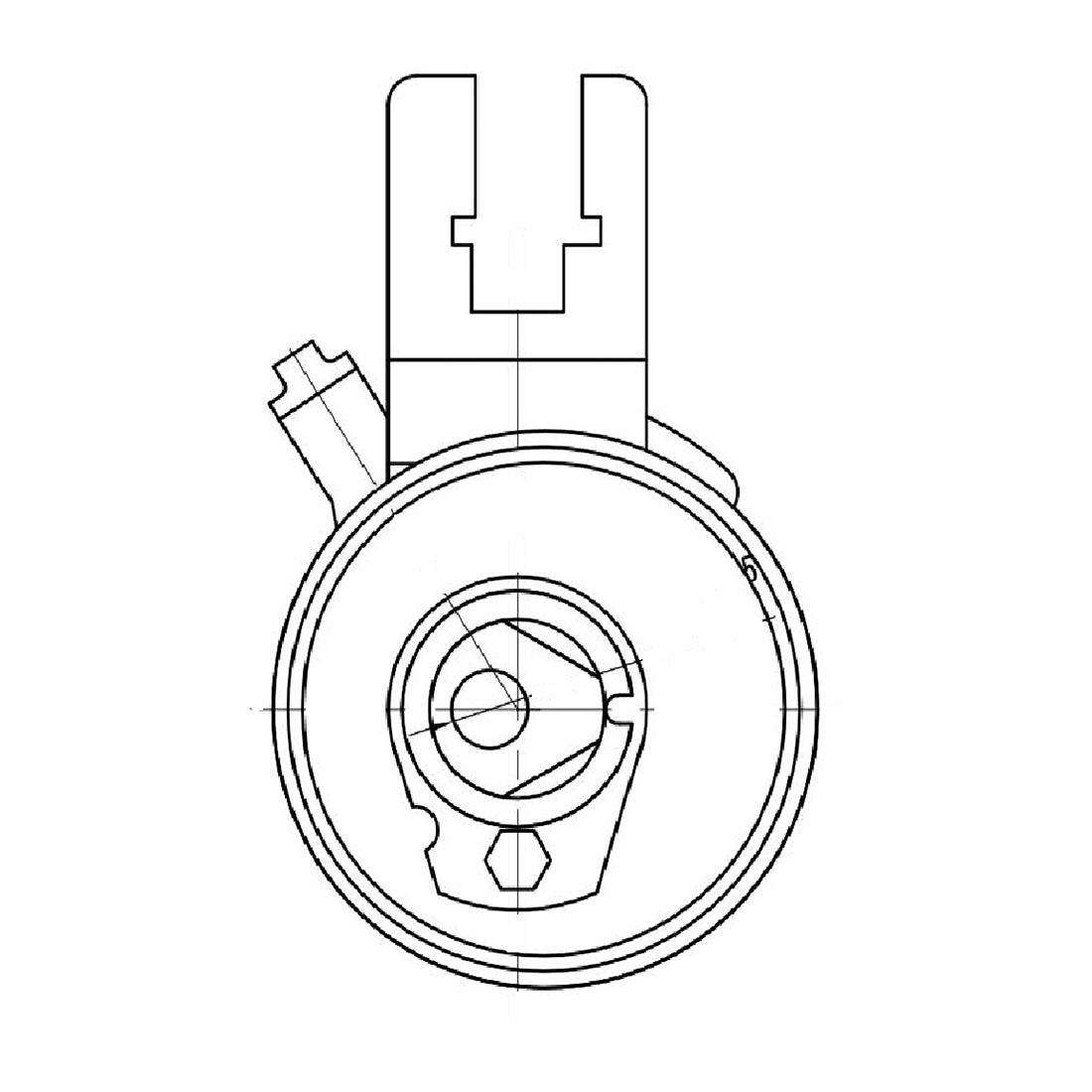 Ролик ГРМ TRIALLI CM 6101 preview 3