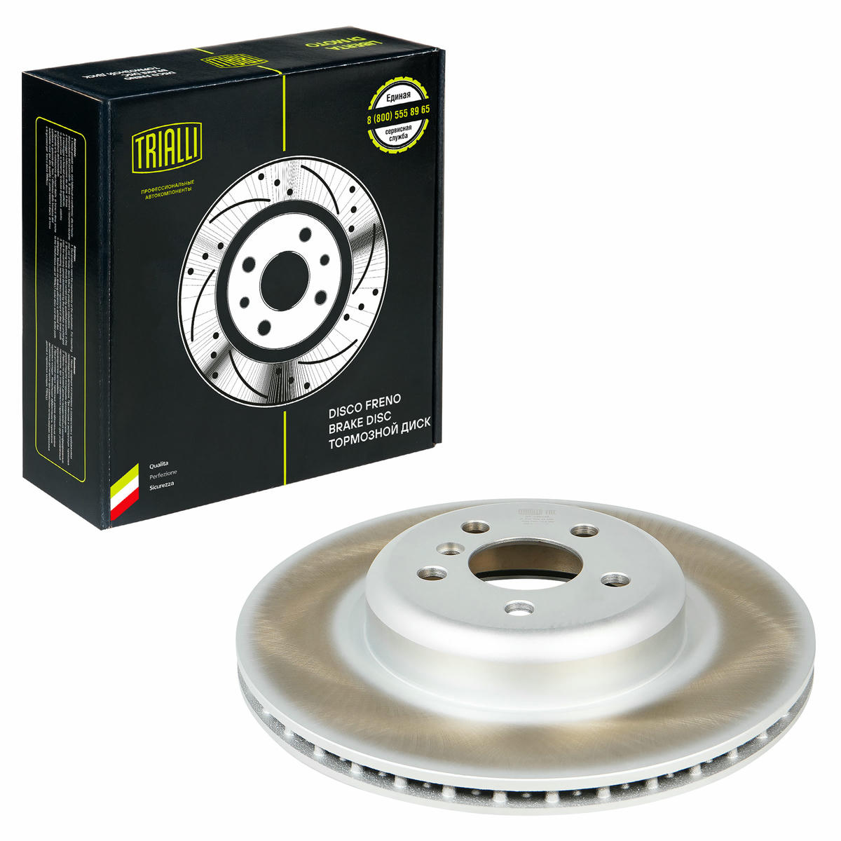 Диск торм. для а/м BMW 5 (G30) (18-)/X3 (G01) (17-)/X4 (G02) (18-) зад. d=345 (окраш.) (DF 190435) preview 1