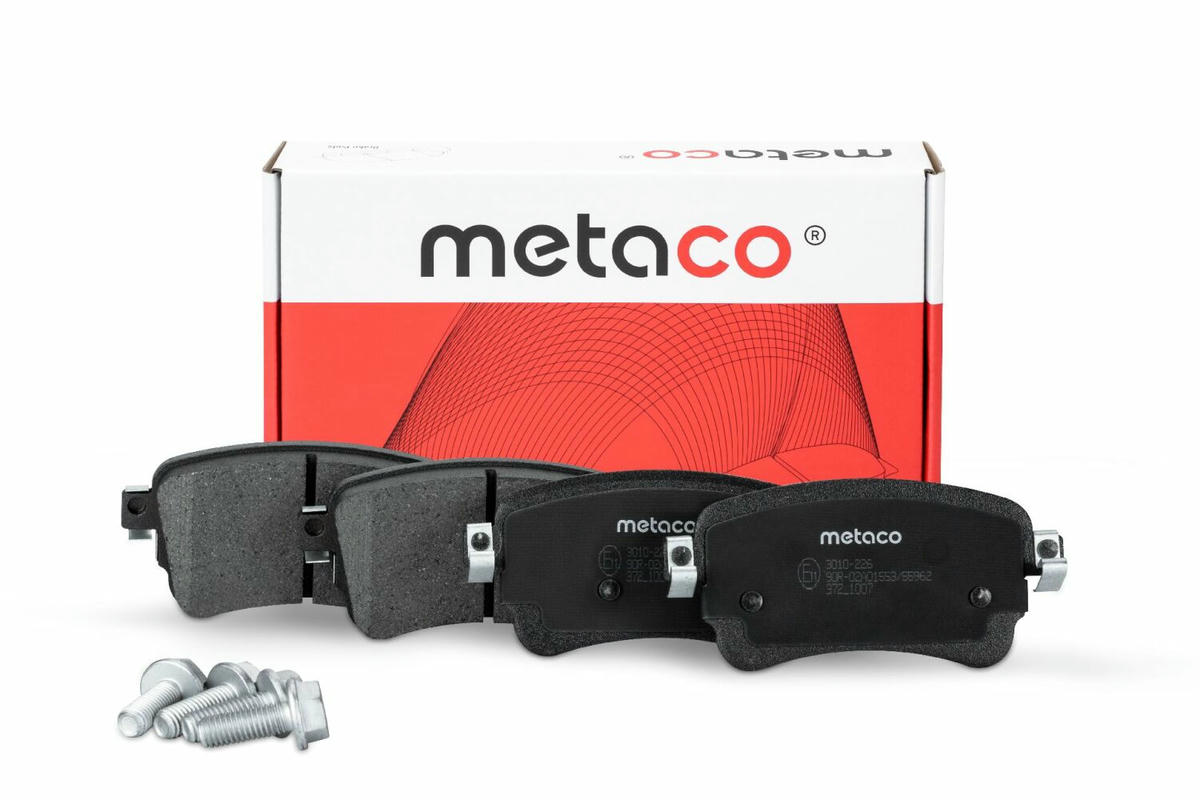 Колодки тормозные задние к-кт metaco 3010-226 preview 1