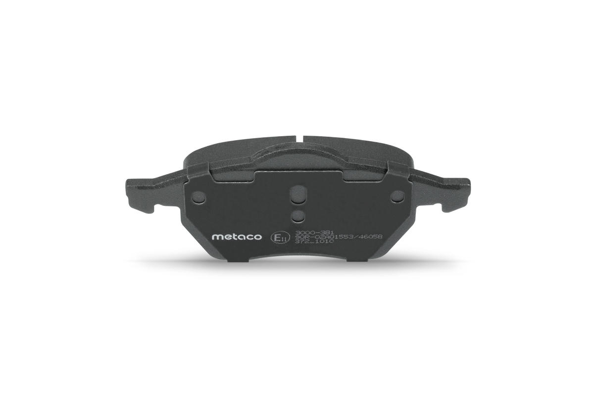 Колодки тормозные передние к-кт metaco 3000-381 preview 5 Колодки тормозные передние к-кт metaco 3000-381 preview 5