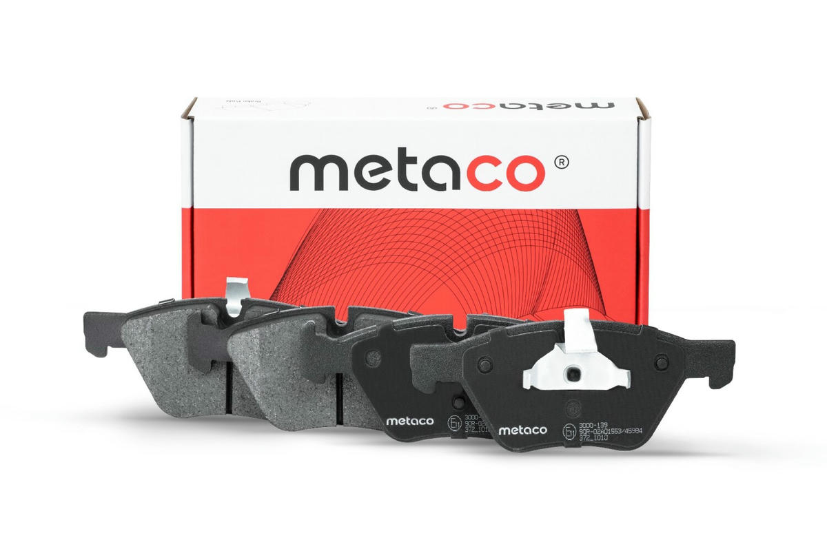 Колодки тормозные передние к-кт metaco 3000-139 preview 1 Колодки тормозные передние к-кт metaco 3000-139 preview 1