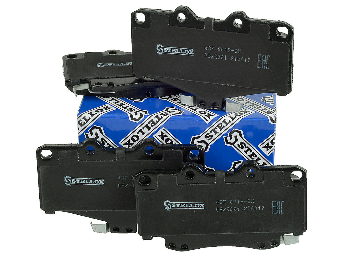 437 001B-SX_колодки дисковые п.! Toyota Land Cruiser 4.0-4.2TD 90> /4Runner 2.4-3.0TD 87-96 preview 2