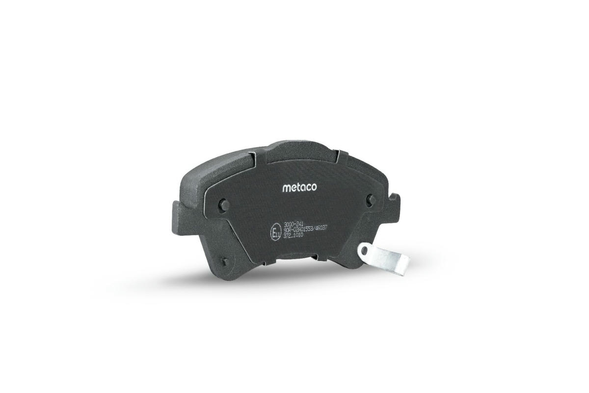 Колодки тормозные передние к-кт metaco 3000-241 preview 2