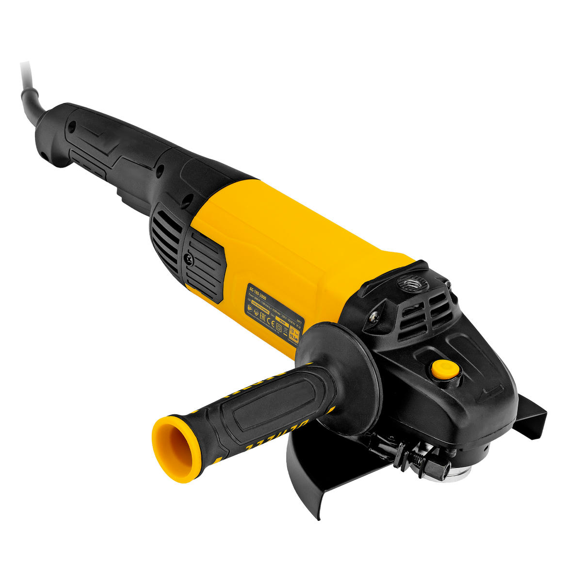 DENZEL 26912 Машина шлифовальная угловая AG180-2000, 2000 Вт, 180 мм, 8500 об/мин preview 5