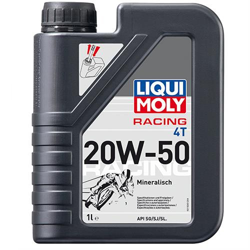 Масло моторное LIQUI MOLY RACING 4такт. 20W50HD мин. 1л preview 2 Масло моторное LIQUI MOLY RACING 4такт. 20W50HD мин. 1л preview 2